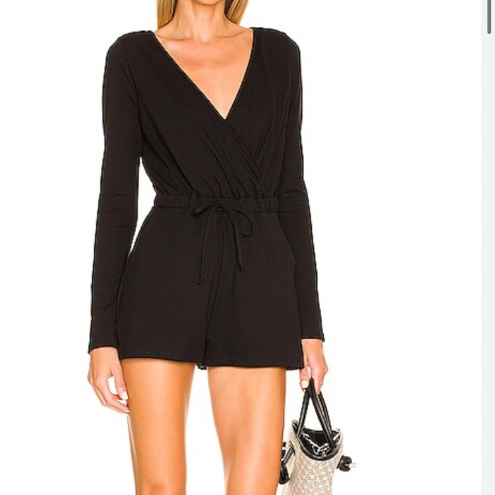 Carley Romper in Black by Lovers and Friends
